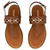 RAGAZZA LEATHER FLAT SANDAL 01070-TAMPA