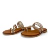 RAGAZZA STRASS FLAT SANDAL 01120 XALCO
