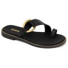 RAGAZZA LEATHER SANDAL 01039-BLACK
