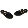 RAGAZZA LEATHER SANDAL 01039-BLACK