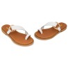 RAGAZZA LEATHER SANDAL 01039-WHITE