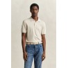 GANT 2 TONE SS POLO OAT BEIGE 2014102-200