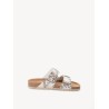 TAMARIS FLATFORM MULE BEIGE SNAKE 1-27523-46-492