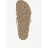 TAMARIS FLATFORM MULE BEIGE SNAKE 1-27523-46-492