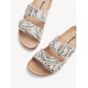 TAMARIS FLATFORM MULE BEIGE SNAKE 1-27523-46-492