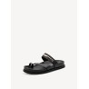 TAMARIS LEATHER MULE BLACK 1-27415-46-001