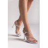 RAGAZZA HIGH HEEL SANDAL 0990-SILVER