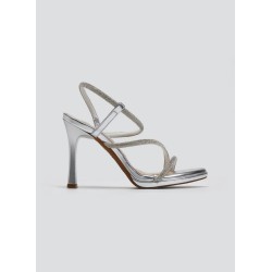 RAGAZZA HIGH HEEL SANDAL 0990-SILVER