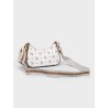 NOLAH MONA WHITE-BROWN CROSSBODY BAG
