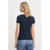 TOMMY HILFIGER TJW V-NECK TEE DARK NIGHT NAVY DW0DW20458-C1G