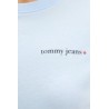 TOMMY HILFIGER TJW SLIM ESS LOGO 1 SS TEE EXT KINGLY BLUE DW0DW23479-C1R