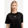 TOMMY HILFIGER TJW BXY BADGE TEE EXT BLACK DW0DW22202-BDS