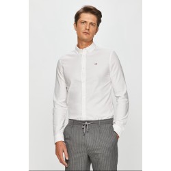TOMMY HILFIGER TJM SLIM STRETCH OXFORD SHIRT WHITE DM0DM09594-YBR
