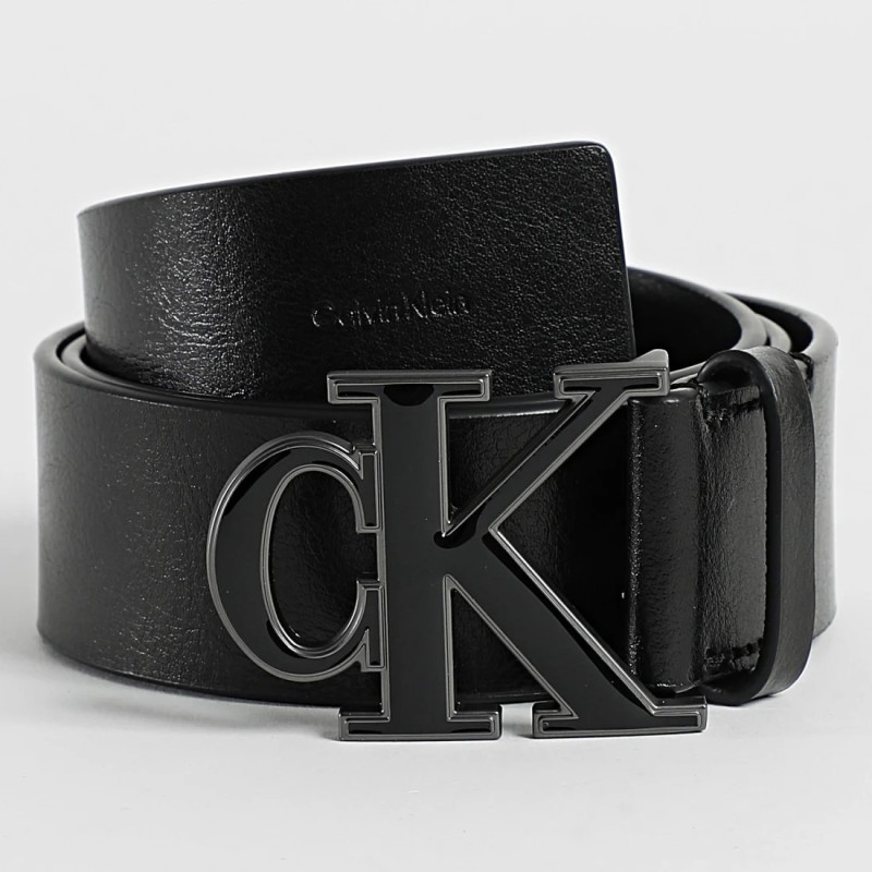 CALVIN KLEIN ENAMEL BUCKLE 40MM BELT BLACK LV04D7150G-WCA