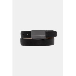 CALVIN KLEIN METAL LOGO PLAQUE 3.5MM ADJ BELT LV04D7149G-WCA