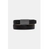 CALVIN KLEIN METAL LOGO PLAQUE 3.5MM ADJ BELT LV04D7149G-WCA