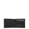 CALVIN KLEIN REFINED MIX BILLFORD COIN WALLET BLACK LV04D1304G-UB1