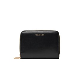 CALVIN KLEIN MEDIUM FLAP ZIP AROUND WALLET LV04F1075G-UB1