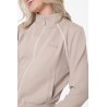 GUESS SARAH PIQUE HN FULL ZIP JACKET BEIGE V6GQ5K2916-G1BW