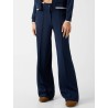 GUESS SARAH PIQUE PANTS NAVY BLUE V6GB03K2918-A71W