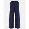 GUESS SARAH PIQUE PANTS NAVY BLUE V6GB03K2918-A71W