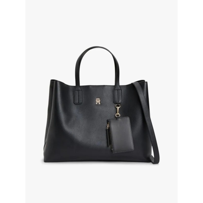 TOMMY HILFIGER ICON SATCHEL AW0AW18723-BDS