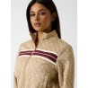 GUESS 4G JACQUARD FULL ZIP SWEATSHIRT BEIGE V6GQ06K2957-FMC3