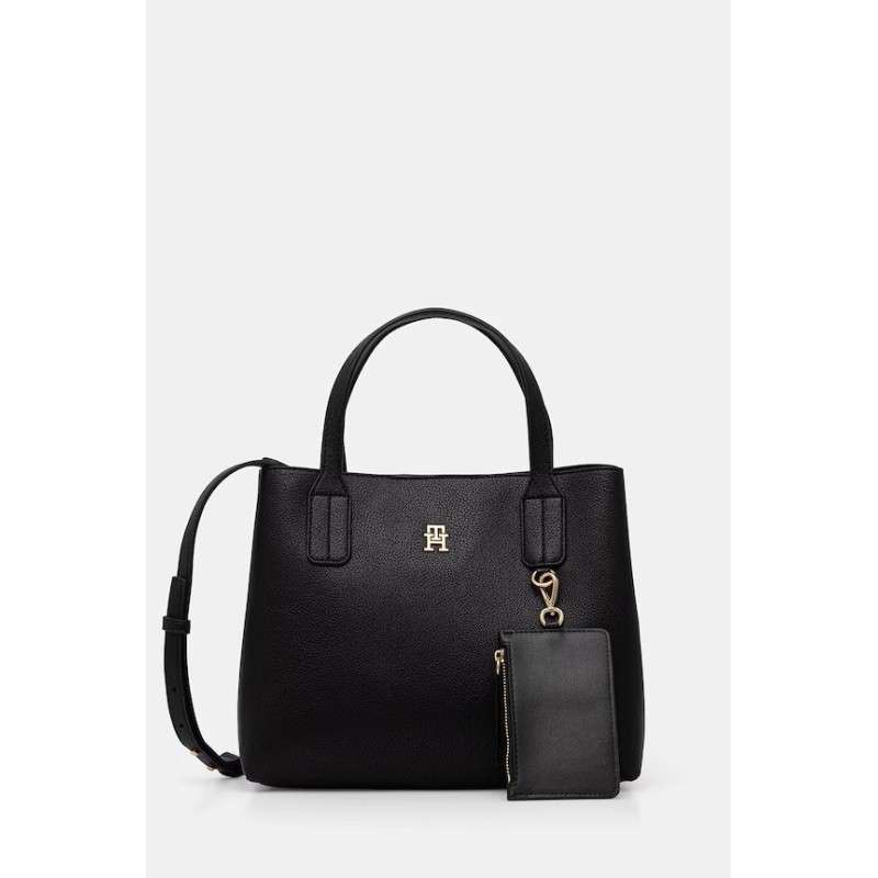 TOMMY HILFIGER COIN MINI SATCHEL AW0AW18722-BDS
