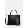 TOMMY HILFIGER COIN MINI SATCHEL AW0AW18722-BDS