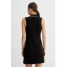 GUESS JASMINE SLEEVELESS DRESS BLACK V6GK02K2928-JBLK