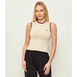 GUESS  GABRY CN SL TOP SWTR BEIGE V6GR02Z0723-G1V1
