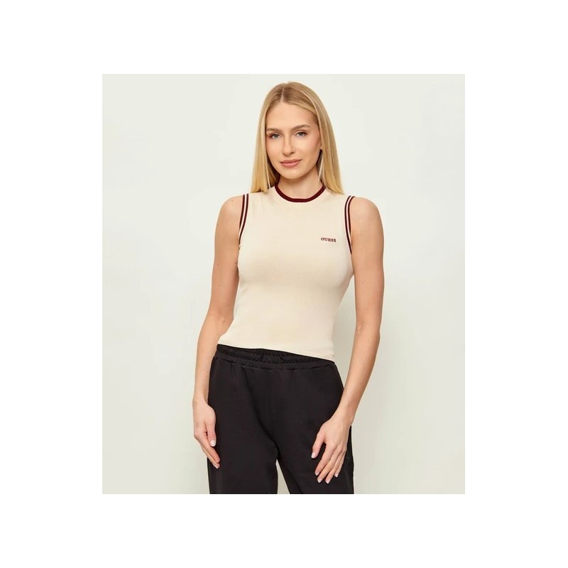 GUESS  GABRY CN SL TOP SWTR BEIGE V6GR02Z0723-G1V1