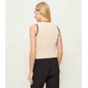 GUESS  GABRY CN SL TOP SWTR BEIGE V6GR02Z0723-G1V1