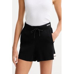 GUESS GABRY WIDE SHORT SWTR BLACK V6GD05Z0652-JBLK