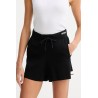 GUESS GABRY WIDE SHORT SWTR BLACK V6GD05Z0652-JBLK