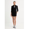 GUESS GABRY WIDE SHORT SWTR BLACK V6GD05Z0652-JBLK