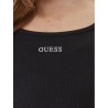 GUESS CIRCE SS RIB TOP BLACK V6GP04K2969-JBLK