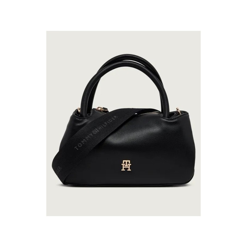 TOMMY HILFIGER LOGOTAPE  MINI SATCHEL AW0AW18743-BDS