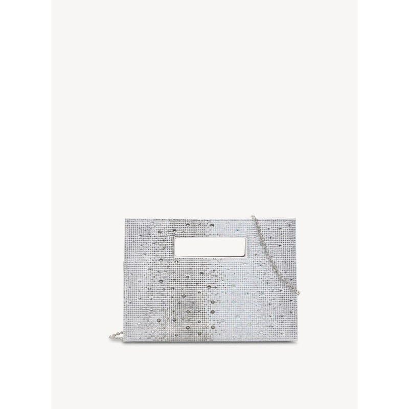 TAMARIS AMALIA RHINESTONE CLUTCH SILVER 33810-830