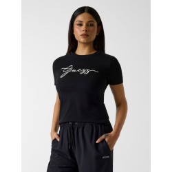 GUESS CIRCE SS CN T-SHIRT BLACK V6GI01K2962-JBLK