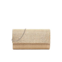 TAMARIS WOVEN CLUTCH ROSE 34325-650