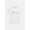 GUESS CIRCE SS CN T-SHIRT ECRU V6GI01K2962-G1O6