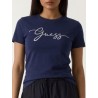 GUESS CIRCE SS CN T-SHIRT DARK BLUE V6GI01K2962-A71W