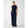 GUESS SARAH SLEEVELESS POLO DARK BLUE V6GP03K2958-A71W