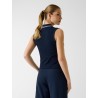 GUESS SARAH SLEEVELESS POLO DARK BLUE V6GP03K2958-A71W