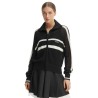 GUESS GABRY ZIPPER BOMBER SWTR BLACK V6GR08Z0729-JBLK