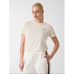 GUESS MILENA SS CN T-SHIRT ECRU V6GI03K2964-G012