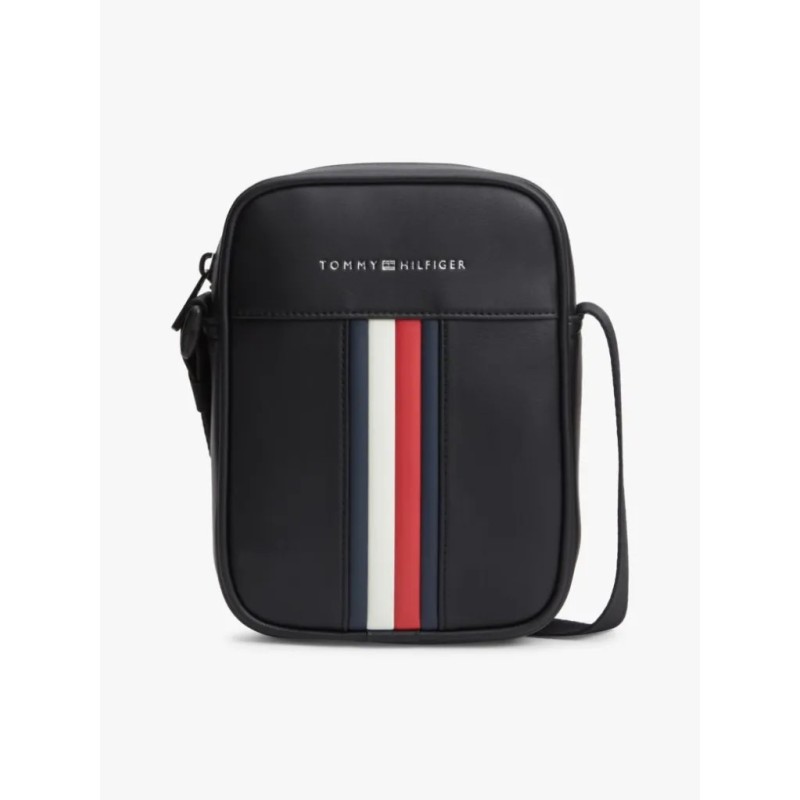 TOMMY HILFIGER METRO MINI REPORTER BLACK AM0AM14518-BDS