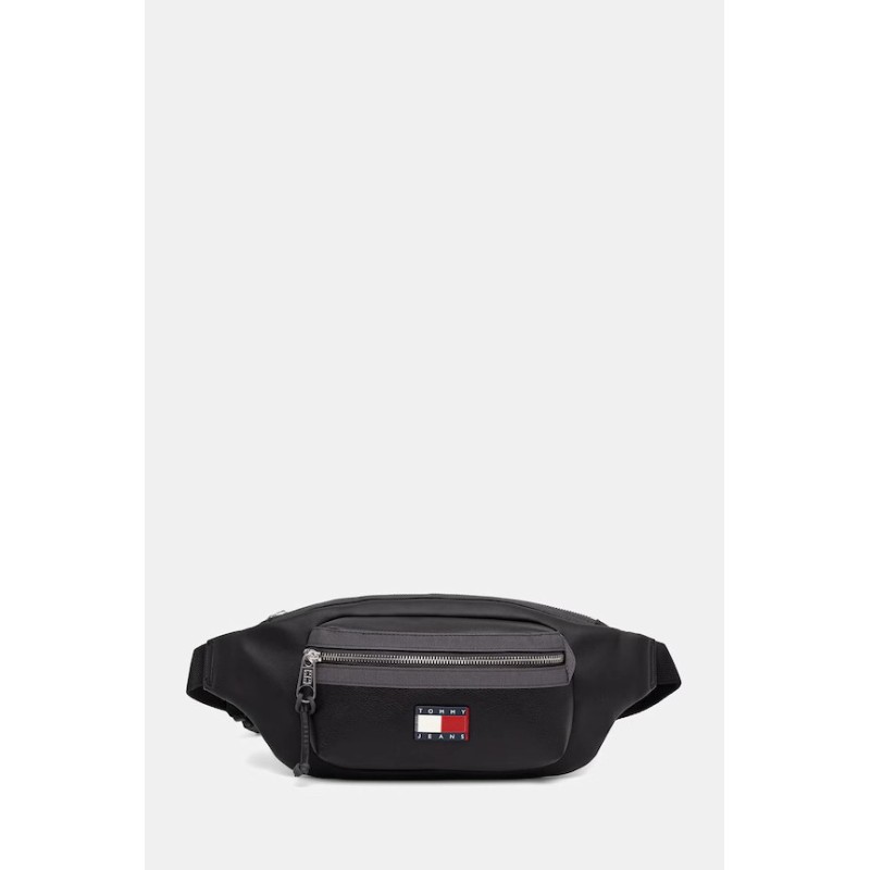 TOMMY HILFIGER ELEVATED PU BUMBAG BLACK AM0AM14347-BDS
