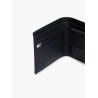 TOMMY HILFIGER HERITAGE LEATHER CC & COIN WALLET BLACK AM0AM14355-BDS